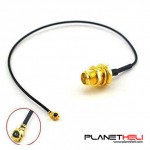 RF Coaxial 2.4G UFL U.FL IPX Ipex Female to RP-SMA Female Jack Pigtail 17cm Connector Plug